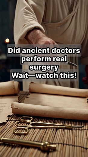 Real surgery, 1600 BCE. Ancient Egypt practiced triage, splints, sutures, cautery, and honey antisepsis—Edwin Smith reads modern. See more: link in bio or profile 🧪 #ancientmedicine #egyptology | Ancient Egypt Uncovered