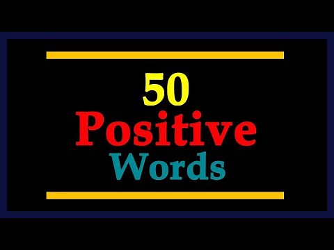 🚀 50 Positive Words in English That Will Boost Your Vocabulary!