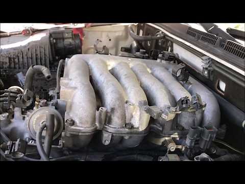 Changing the intake manifold gasket on a Mitsubishi Montero