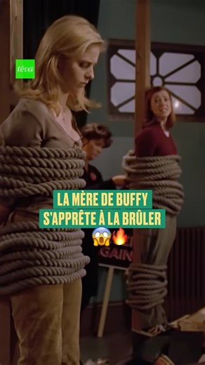 "Maman, ce n'est pas ça que tu veux." Buffy n’en revient pas… sa propre mère est prête à la brûler 😨🔥 "Buffy contre les vampires", du lundi au vendredi à partir de 08:40 | Téva