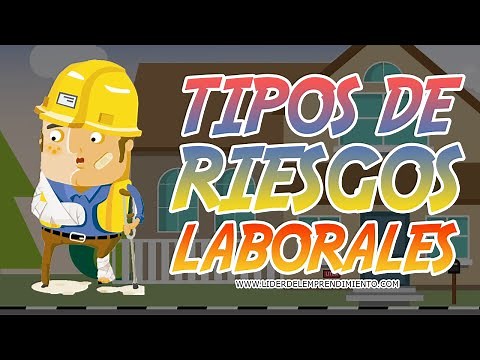 Tipos de RIESGOS LABORALES ⛑️ ▶ PREVENCIÓN de riesgos