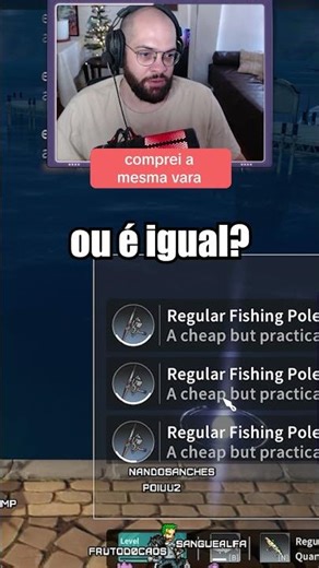 fui iludido pela vara de pesca #blueprotocol #shorts #clips