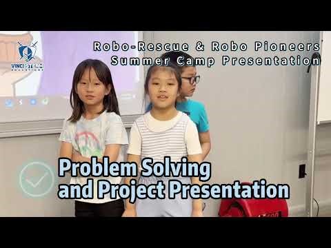 🎉 Vinci Steam Education Summer Camp Graduation Presentation!