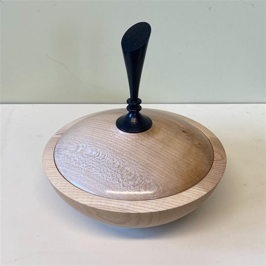 Lidded Bowl With Finial - Etsy