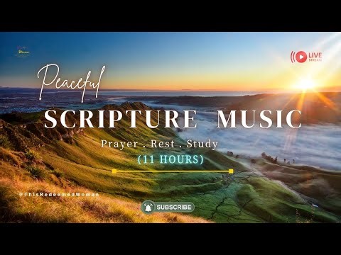 Peaceful Worship & Scriptures for Prayer | Bible Verses + Instrumental Music for Rest & Study