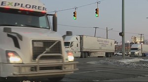 Ambassador Bridge woes stretch into third day, creating heavy traffic at Michigan's Blue Water Bridge