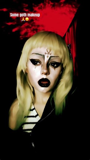 🖤GOTH🖤 #cosplay #goth #emo #cosplayer #makeup #cosplaymakeup #gothmakeup #gothic ✨✨✨✨✨✨✨✨