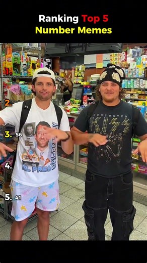 Ranking top 5 number memes #ranking #top5 #meme #67 #viral