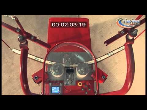Bending machine for PVC profiles (real time bending)
