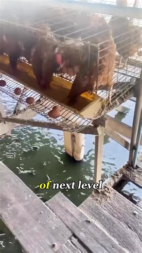 This Chicken Farm Feeds Itself #farming #chickens #sustainability #foryoupage #Knowledge