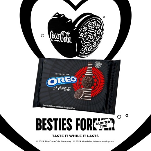2.3K views · 25K reactions | The new OREO® Coca-Cola, here for a limited time. #BestieMode #OREOXCoke | OREO | Facebook