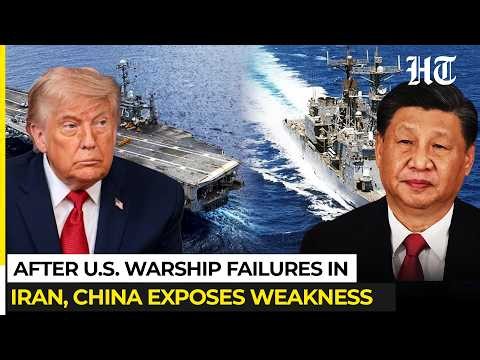 After US Warship Failures In Iran War, China Exposes Trump's Navy's 3 Weaknesses: Taiwan War Prep?
