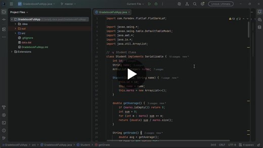 #java #javadeveloper #internship #softwaredevelopment #gui #flatlaf #coding #programming #learningjourney #tech | Riya Gupta