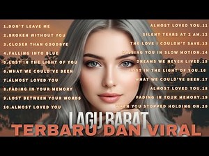 🔥 Lagu Barat 2025 Terbaru | English Songs Viral & Trending Sepanjang Hari