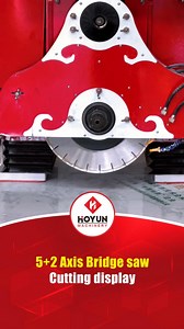 1.1K views · 18K reactions | Looking for the best CNC marble cutting machine? ⚡ Our 5+2 Axis Bridge Saw delivers: ✔️ Precise camera positioning ✔️ Strong suction cups for slab handling ✔️ Smooth & perfect marble, granite & stone cutting #CNCMarbleCuttingMachine #MarbleBridgeSaw #5AxisBridgeSaw #StoneCuttingMachine #GraniteCuttingMachine #CNCStoneCutting #MarbleCNC #StoneProcessingMachine #MarbleFactory #HoyunMachinery | Davis Stone Machinery | Facebook