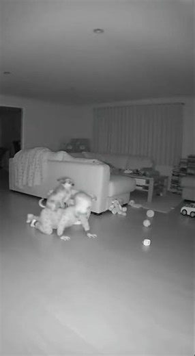 Night Vision Caught The Strangest Duo