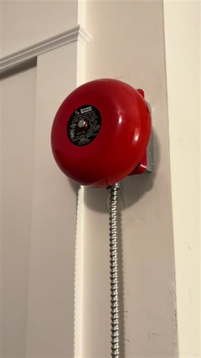 System Sensor Fire Alarm Bell Test #tech #firealarmsound #firealarm #firealarmsystems