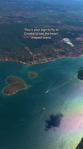 Fly to Croatia's Heart-Shaped Island