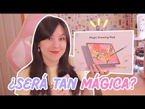 ¿Vale la pena la MAGIC DRAWING PAD? ¡La pruebo por ti! ✨(Reseña, comparaciones y mis opiniones)