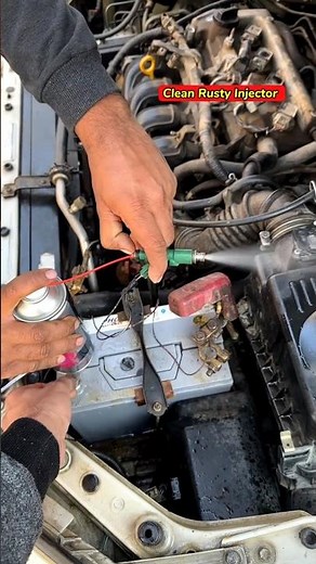 Injectors Cleaning | Best Way To Clean Injectors At Home | #youtube #ytshorts #automobile #mechanic