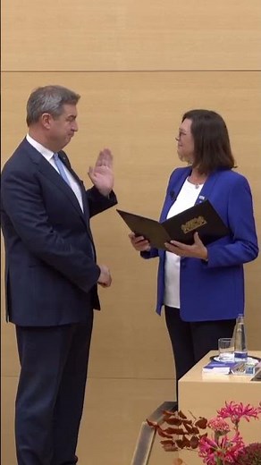 Wahl und Vereidigung des Bayerischen Ministerpräsidenten - Bayern