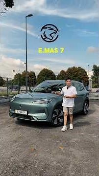 Malaysia’s FIRST EV: NEW Proton e.MAS 7! 🇲🇾⚡️