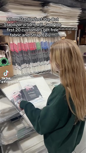 HAPPENING TOMORROW! Head to our retail store 4/26 淋❤️ 713 Center Dr. San Marcos, CA 92069! #sewingshop #embroiderystabilizer #sandiegosmallbusiness | SewingMachinesPlus.com | Facebook