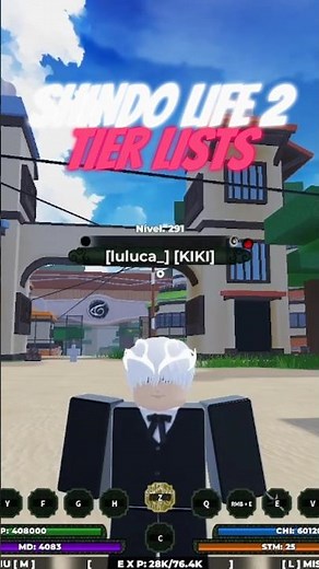 New tier lists in shindo life !! 🦊 All tier lists for PvP • #roblox #naruto