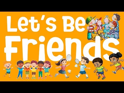 🧸📒Learning To Be a Friend | READ ALOUD Stories for Kids: Let's Be Friends| Interactive Picture Book