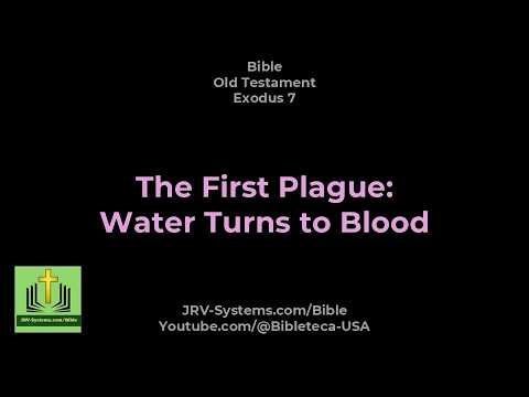 The First Plague: Water Turns to Blood