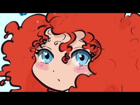 How to paint hair and skin in procreate