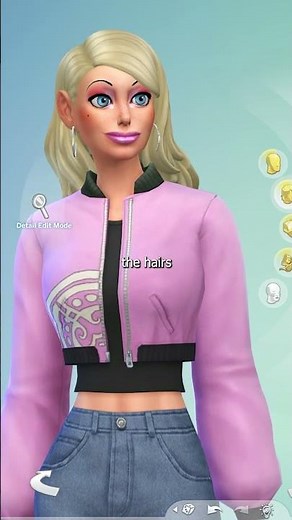I found the BEST Sims 4 CAS CC folder #Sims4mods #Sims4cc #maxismatchcc #shortswithcamilla