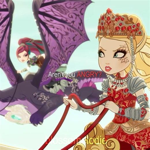 Raven clocked Apple REAL hard here 😭 #everafterhigh #fyp #edit #viral #foryoupage