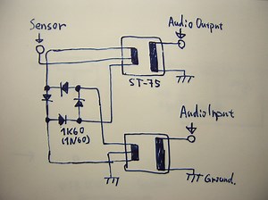 How to Connect a Sensor With Audio Input and Output