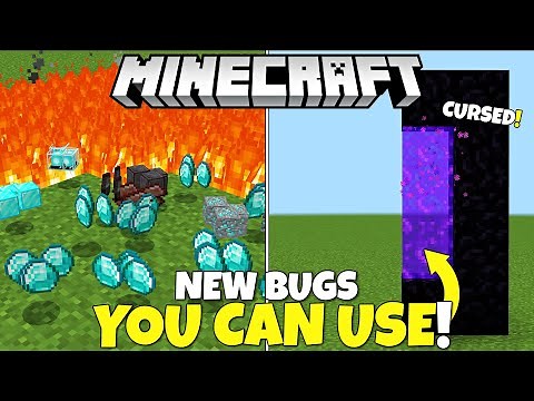 14 Fun New Bugs You Can Try In Minecraft! Minecraft Bedrock Edition