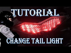Kawasaki Ninja 1000SX - How to Replace the Tail Light