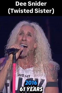 236K views · 6.2K reactions | Dee Snider (Twisted Sister) | Kings & Queens of Rock & Metal | Facebook