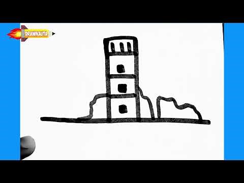 Cómo dibujar a Panamá la Vieja fácilmente