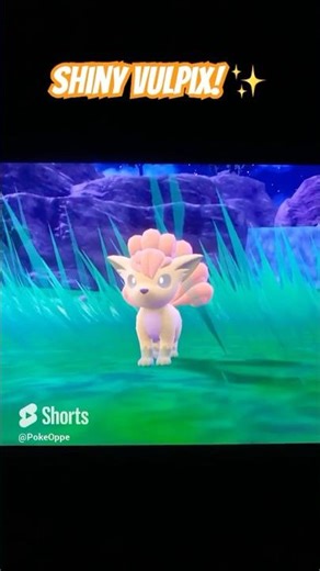 Shiny Vulpix Evolution! #pokemon #pokemonchannel #shinypokemon
