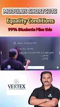 Modulus Inequality Tricks & Problems | Complete Concept for JEE