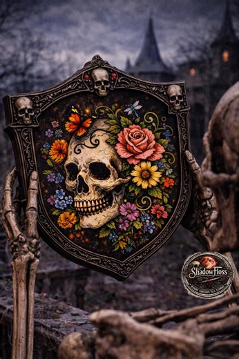 Floral Skull Cross Stitch Pattern, Gothic Butterfly Embroidery Chart (PDF Download) - Etsy