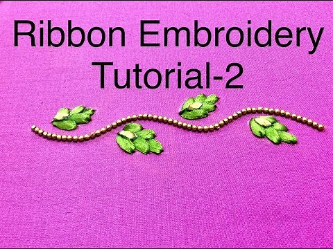 Ribbon Embroidery Tutorial -2