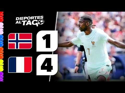 ✅ FRANCIA goleó 4-1 a NORUEGA y se CLASIFICÓ PRIMERA a los 16AVOS DE FINAL