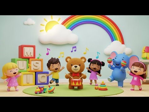 Joyful Jingles for Kids 🧸 | Fun Kids Song | Playful Nursery Rhyme
