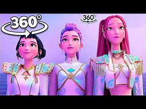 KPop Demon Hunters Movie Collection! 360° | VR 4K