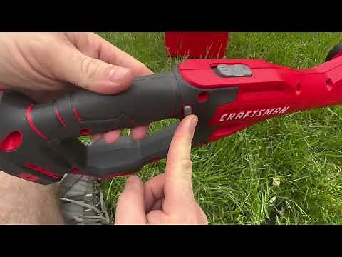 CRAFTSMAN V20 WEEDWACKER Cordless String Trimmer Review