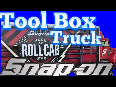 Snap On Toolbox Truck Tour. Rock N Roll Cab Express Truck Tour. Snap On Toolbox Truck