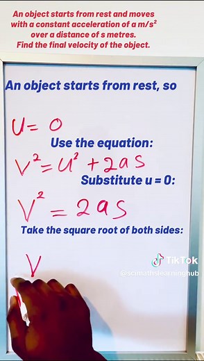 Understanding SUVAT Equations for Motion Problems