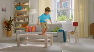 Do you avoid your carpet like this kid does? Resolve it! And turn your dirty, rough carpet into a carpet that welcomes you. | Resolve