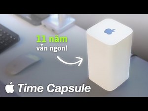 Apple NAS từ 11 năm trước dùng vẫn ngon? Backup dữ liệu cho Mac bằng Time Machine